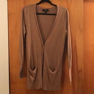 Tan cardigan